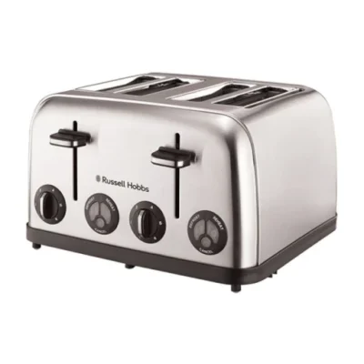 Russell Hobbs Stainless Steel 4 Slice Toaster