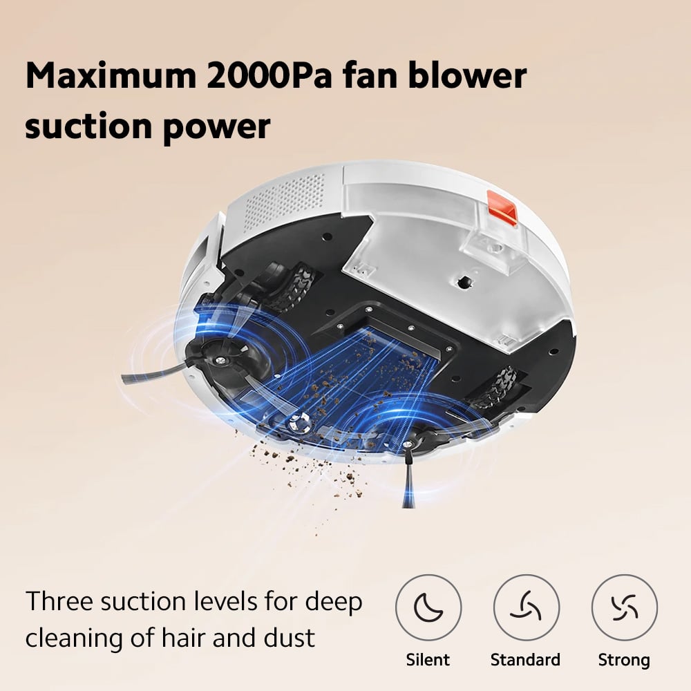 Xiaomi Robot Vacuum Mop E5 - White - Image 8